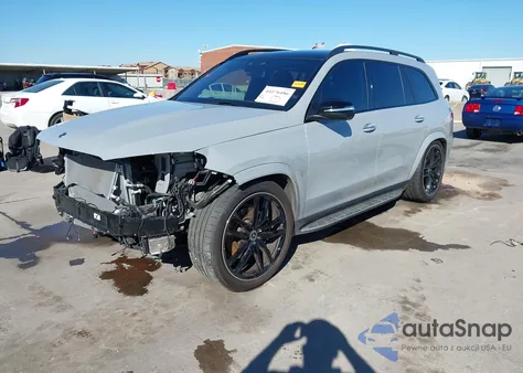 2025 Mercedes-Benz Gls 450 4Matic из США, поврежденный, VIN 4JGFF5KE3SB376791